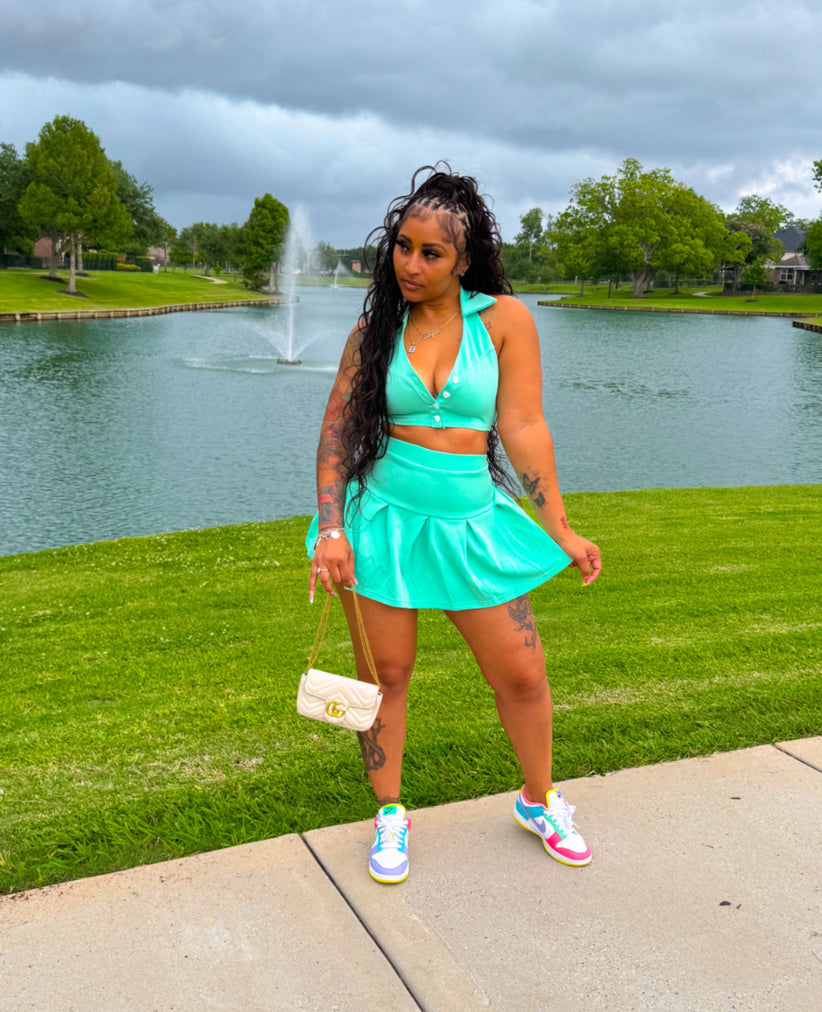 Pom Pom 2 piece skirt
