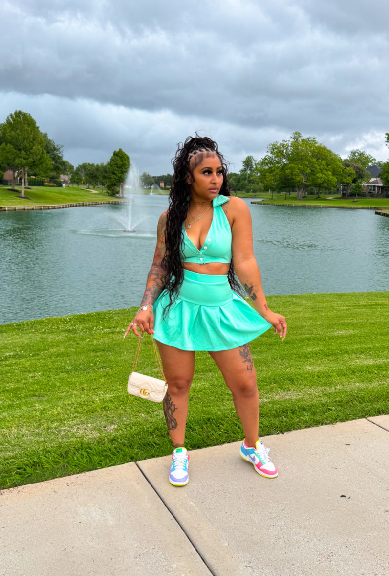 Pom Pom 2 piece skirt