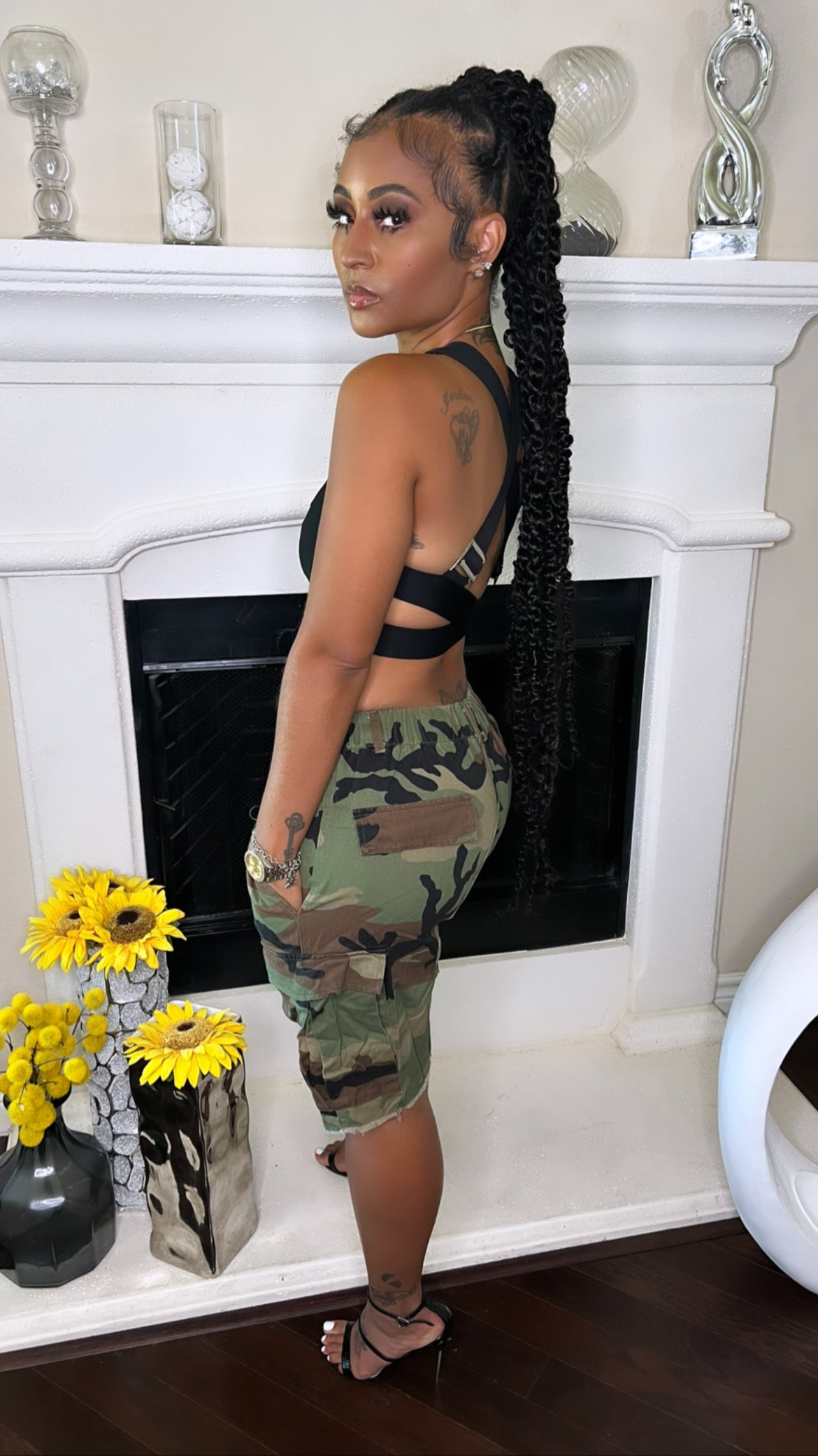 Gallery Dept. Camo Shorts