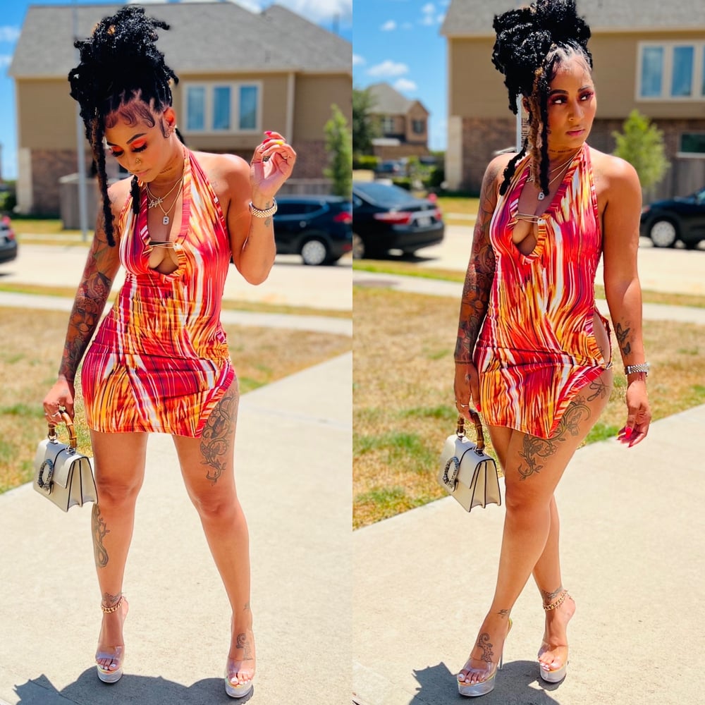 Lava Bodycon Dress