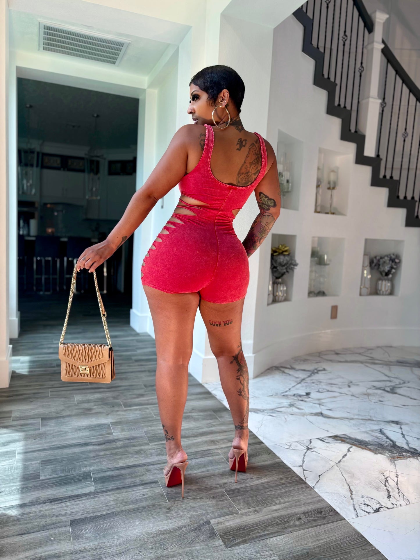 Red Hot Romper