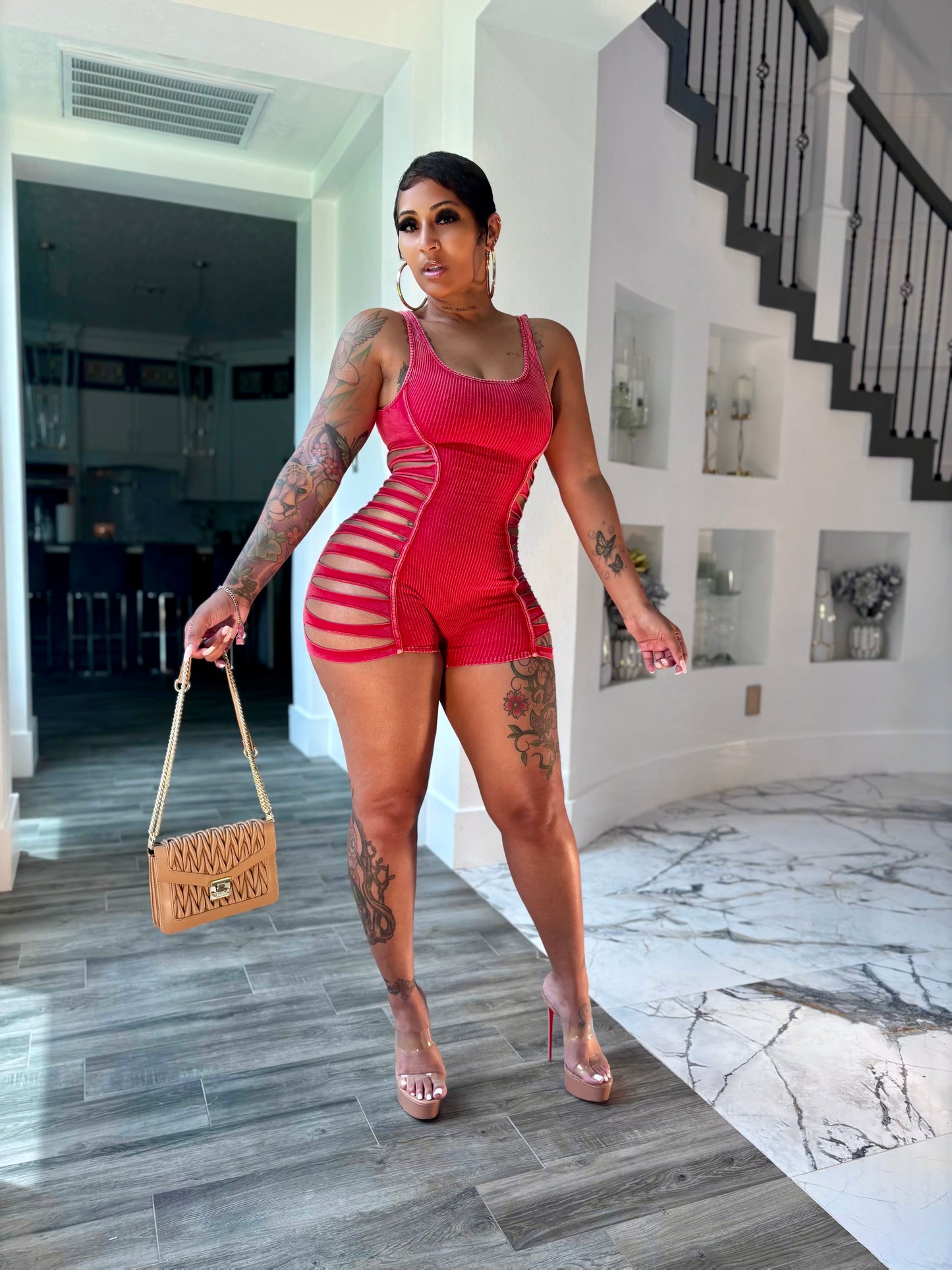 Red Hot Romper
