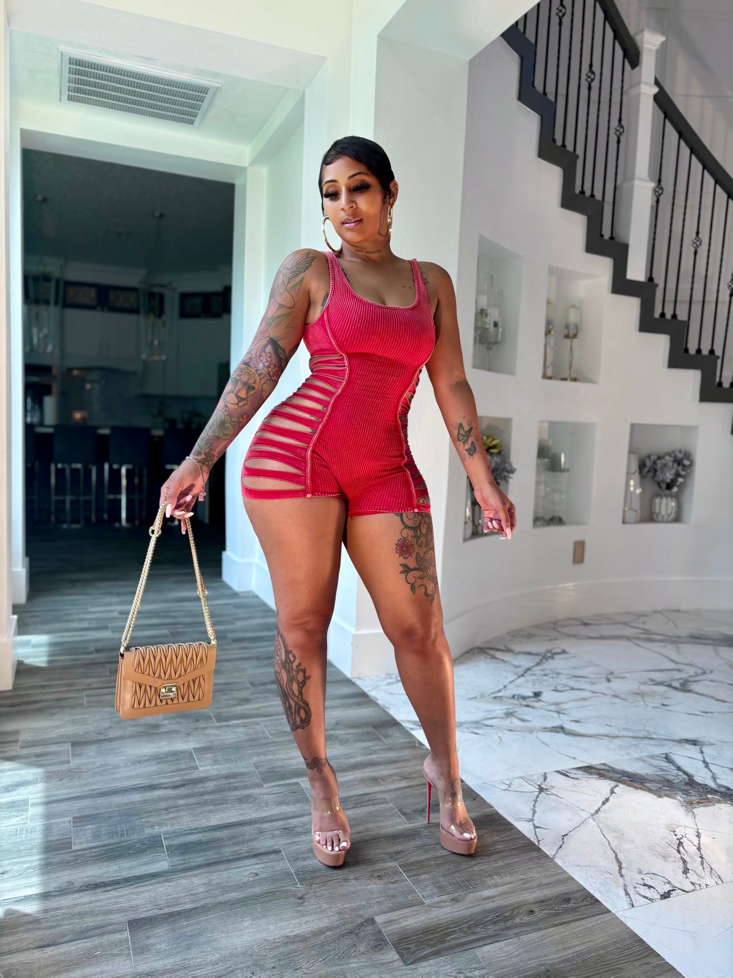 Red Hot Romper